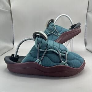 Nike Offline 3.0 Shoes Mens Size 9 Teal Quilted Slip On Slides Mules DJ5226-300